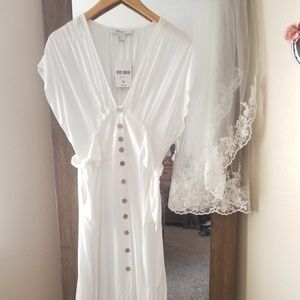 White Forever21 Dress